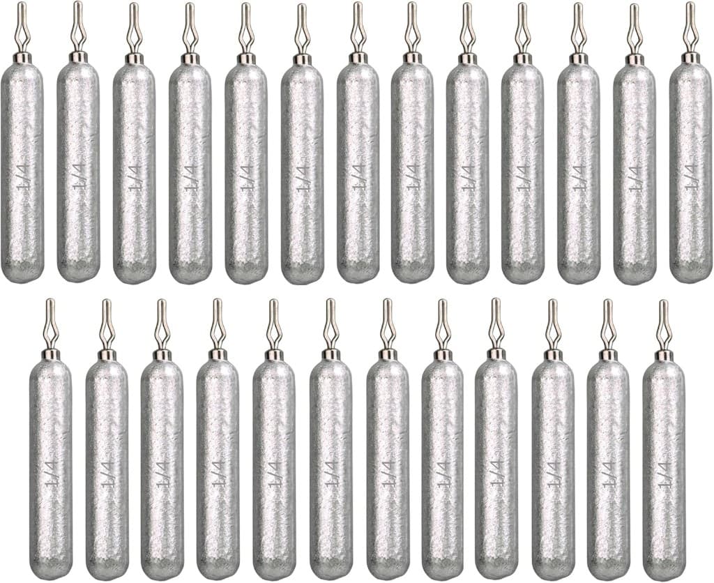 Reaction Tackle Drop Shot Weights 25-Pack